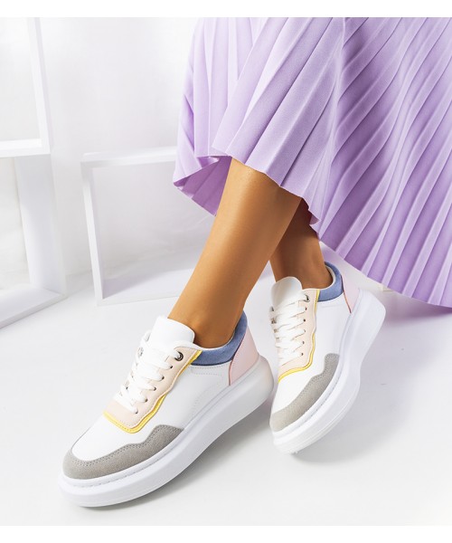 White Selma Blue moteriški sportbačiai