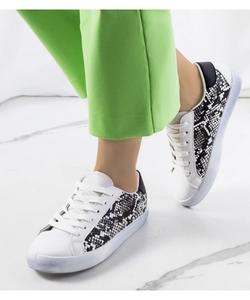 Baltos spalvos "Kameta Snake" sportbačiai