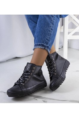 Juodos Big Star apšiltintos sportinės basutės EE274110