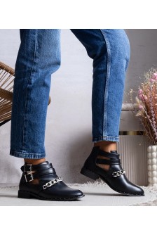 Juodi "Ratté" iškirpti batai