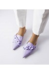 Violetinės šlepetės su grandinėle Patenaude