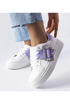 „Balti Sneakers“ stiliaus papuošti violetinė „Kilpa Ike“