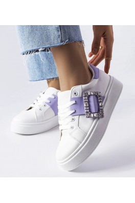 „Balti Sneakers“ stiliaus papuošti violetinė „Kilpa Ike“