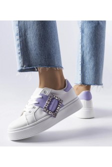 „Balti Sneakers“ stiliaus papuošti violetinė „Kilpa Ike“