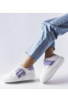 „Balti Sneakers“ stiliaus papuošti violetinė „Kilpa Ike“ „Balti Sneakers“ stiliaus papuošti violetinė „Kilpa Ike“