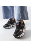 Juodi Sneakers Stiliaus Ant Grubaus Pado Ethel Juodi Sneakers Stiliaus Ant Grubaus Pado Ethel