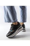 Juodi Sneakers Stiliaus Ant Grubaus Pado Ethel Juodi Sneakers Stiliaus Ant Grubaus Pado Ethel