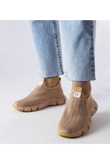 Smėlio Spalvos įsimaunami Sneakers Stiliaus Yellville