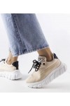 Smėlio Spalvos Sneakers Stiliaus Aisys Smėlio Spalvos Sneakers Stiliaus Aisys