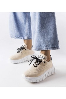 Smėlio Spalvos Sneakers Stiliaus Aisys