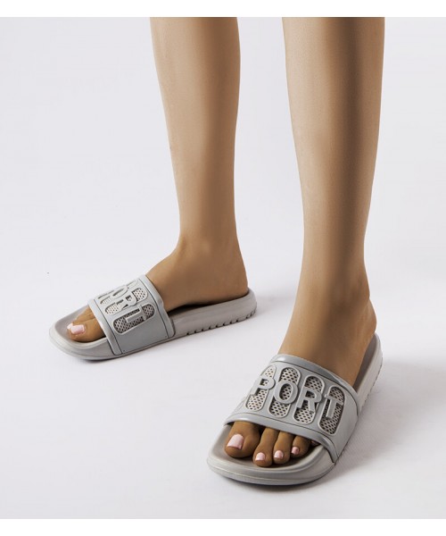 Pilkos guminės šlepetės Moiariello