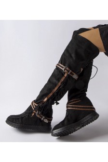 Novella juodi platforminiai batai