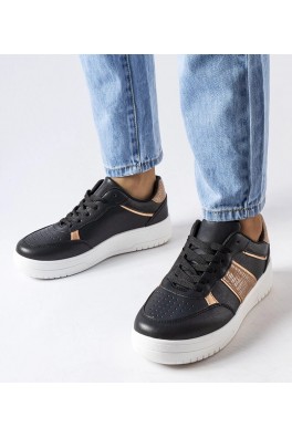 Juodi-Žali Sportinio stiliaus Sneakers Stiliaus Parma