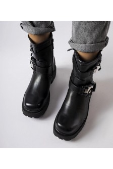 Juodi tvirti "Enrico" batai