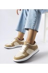 Smėlio Spalvos Sneakers Stiliaus Jacqueline Smėlio Spalvos Sneakers Stiliaus Jacqueline