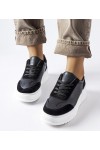 Juodi Sneakers Stiliaus Ant Grubaus Platformos Seluci Juodi Sneakers Stiliaus Ant Grubaus Platformos Seluci