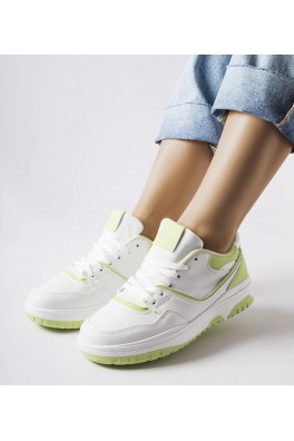 Balti-Žali Sneakers Stiliaus Barrette