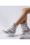 Balti-Pilkos Spalvos Sneakers Stiliaus Ant Storo Pado Pantaleone