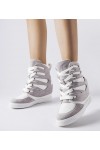 Balti-Pilkos Spalvos Sneakers Stiliaus Ant Storo Pado Pantaleone