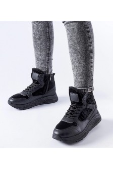 Juodi Aukšti sneakersy Malles