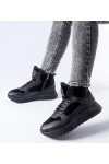 Juodi Aukšti sneakersy Malles