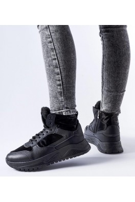 Juodi Aukšti sneakersy Malles