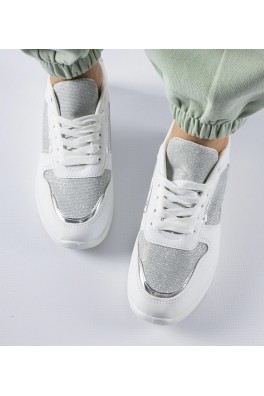 Balti Sneakers Stiliaus Su ozdobną nitką Facondo