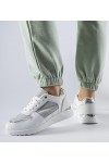 Balti Sneakers Stiliaus Su ozdobną nitką Facondo