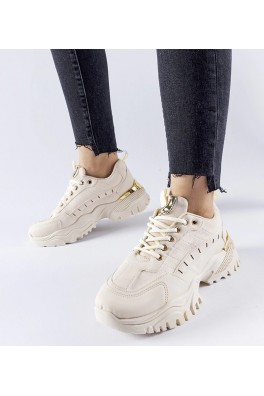Smėlio Spalvos Sportinio stiliaus Sneakers Stiliaus Laudes