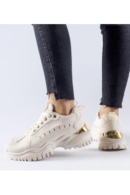 Smėlio Spalvos Sportinio stiliaus Sneakers Stiliaus Laudes