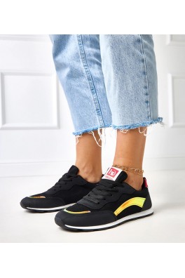 Juodi Sportinio stiliaus Sneakers Stiliaus Caviour