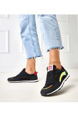 Juodi Sportinio stiliaus Sneakers Stiliaus Caviour