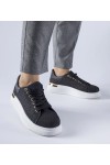 Juodi Sneakers Stiliaus Ant Platformos Scuderlando