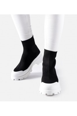 Juodi Sneakers Stiliaus Su Elastingu Auliuku Varden