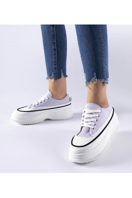 "Plesio" violetiniai platforminiai bateliai