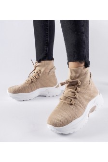 Rudos Spalvos aukšta Sneakers Stiliaus Vigatto