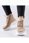 Rudos Spalvos aukšta Sneakers Stiliaus Vigatto Rudos Spalvos aukšta Sneakers Stiliaus Vigatto