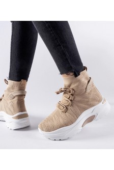 Rudos Spalvos aukšta Sneakers Stiliaus Vigatto
