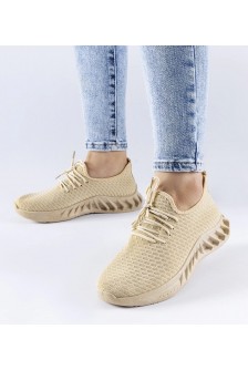Smėlio Spalvos Medžiaginiai Sneakers Stiliaus Derek