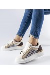 Rudos-Smėlio Spalvos Sneakers Stiliaus Su Blizgučiais Briercliff Rudos-Smėlio Spalvos Sneakers Stiliaus Su Blizgučiais Briercliff