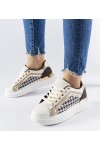 Rudos-Smėlio Spalvos Sneakers Stiliaus Su Blizgučiais Briercliff Rudos-Smėlio Spalvos Sneakers Stiliaus Su Blizgučiais Briercliff