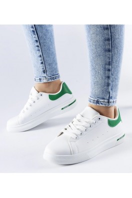 Balti-Žali Sneakers Stiliaus Leland