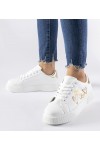 Balti-Auksiniai Sneakers Stiliaus Ant Platformos Montclair