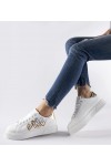 Balti-Auksiniai Sneakers Stiliaus Ant Platformos Montclair