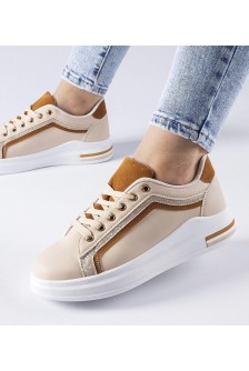 Smėlio Spalvos Sneakers Stiliaus Ant Platformos Mayfield
