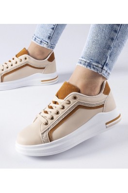 Smėlio Spalvos Sneakers Stiliaus Ant Platformos Mayfield