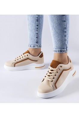 Smėlio Spalvos Sneakers Stiliaus Ant Platformos Mayfield