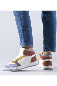 Violetinės Spalvos Sneakers Stiliaus Iki Kulkšnies Elizabeth