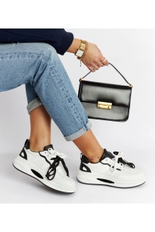 Balti-Juodi Sneakers Stiliaus Galdino