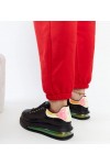 Juodi Sneakers Stiliaus Ant Platformos GOE NN2N4030 Juodi Sneakers Stiliaus Ant Platformos GOE NN2N4030
